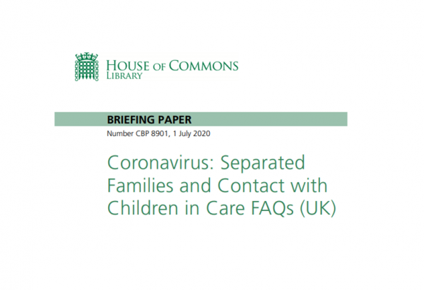 New Parliamentary paper on Covid-19 impact on separated families